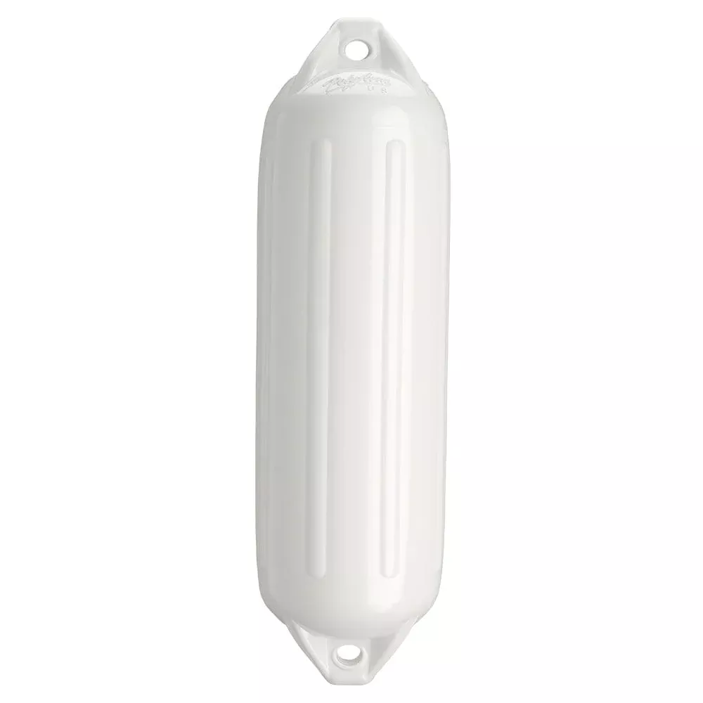 Polyform NF-4 Heavy Duty Twin Eye Fender 6.4 X 21.6 – White