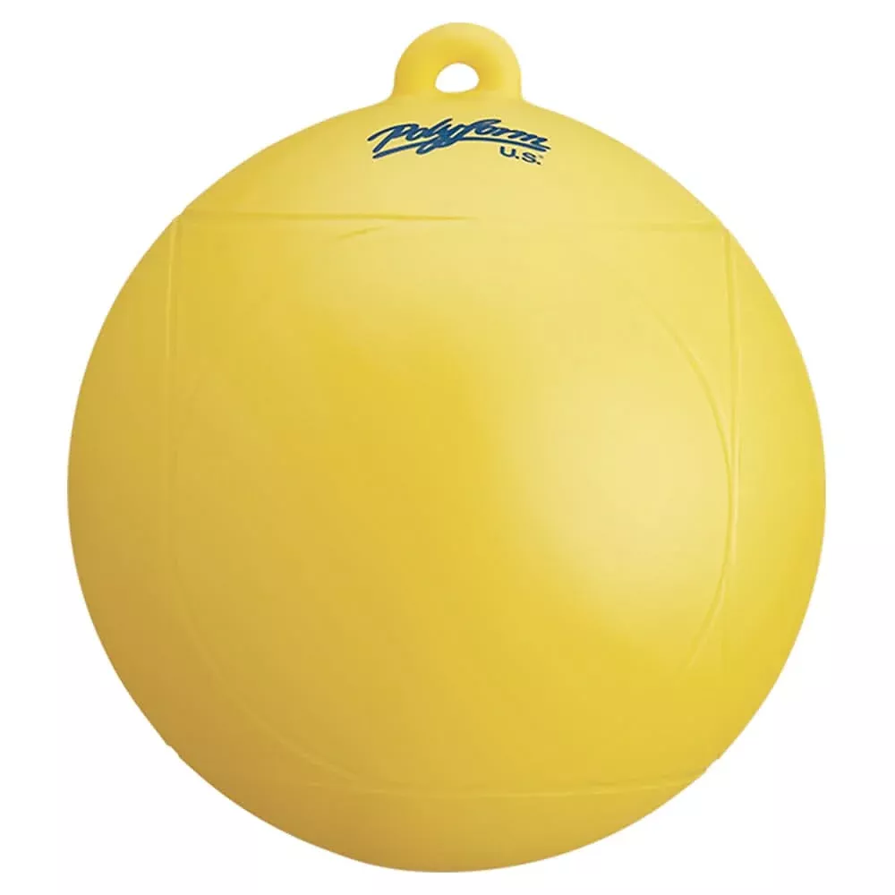 Polyform Water Ski Series Buoy – Yellow [WS-1 YELLOW]