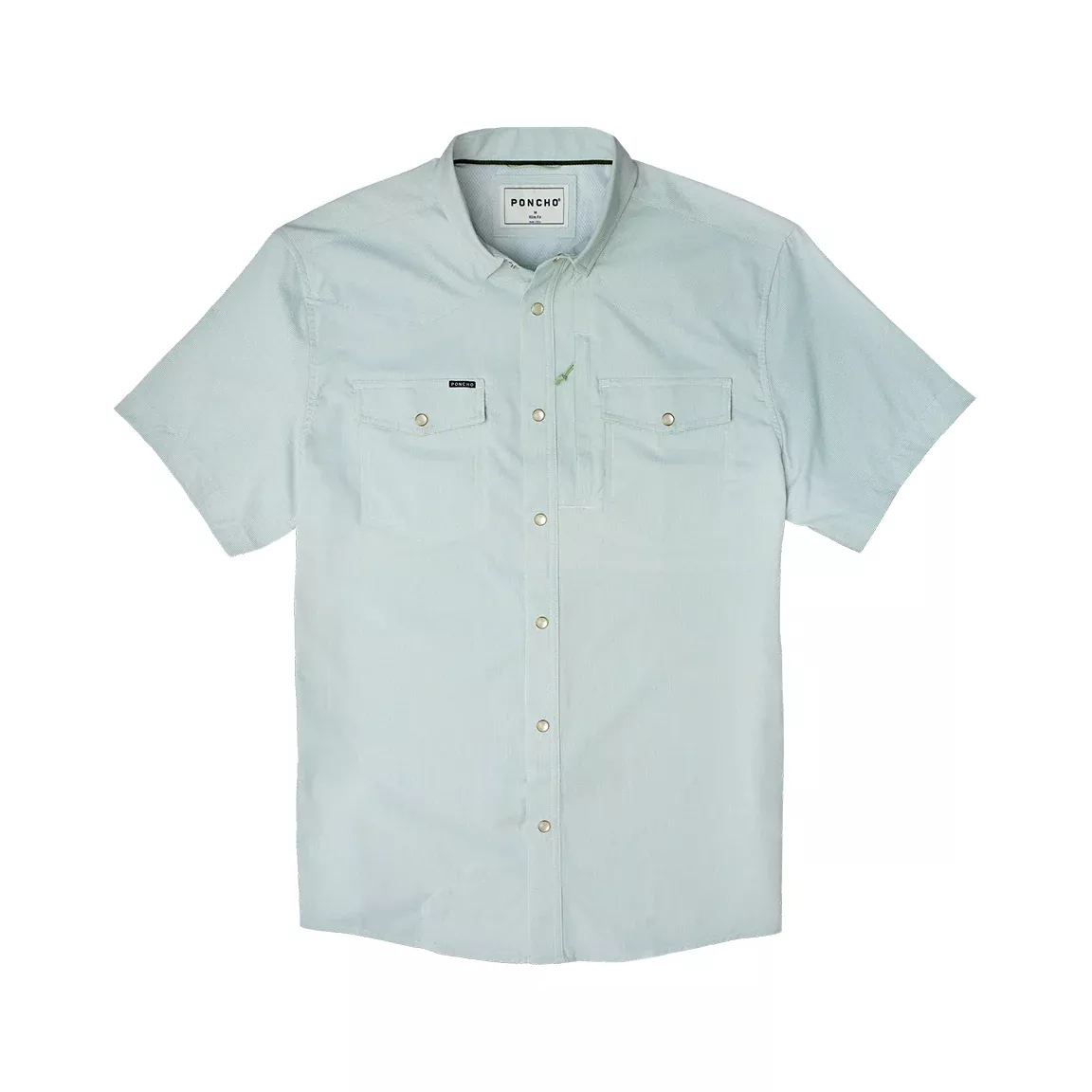 Poncho The Evergreen Western Short Sleeve Shirt