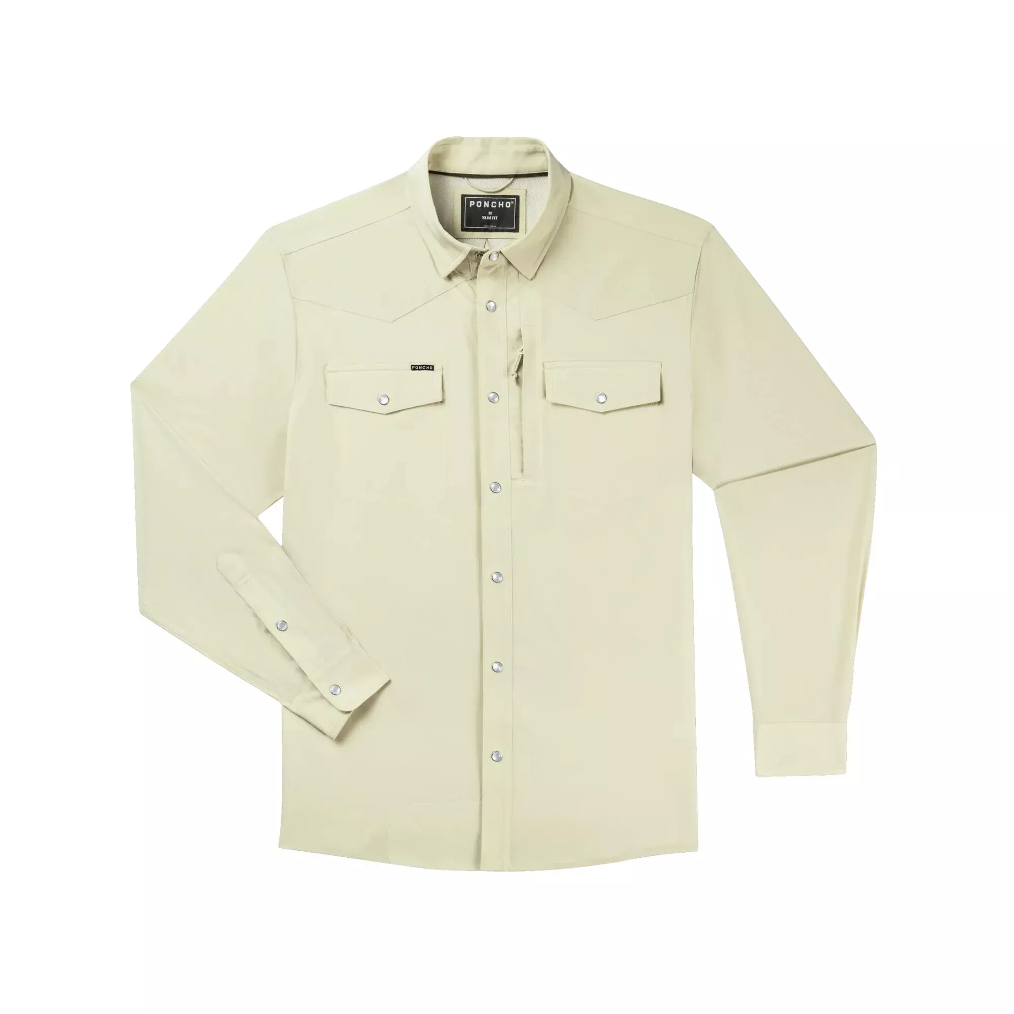 Poncho The Roughstock Western Tuff-Thread Long Sleeve Shirt