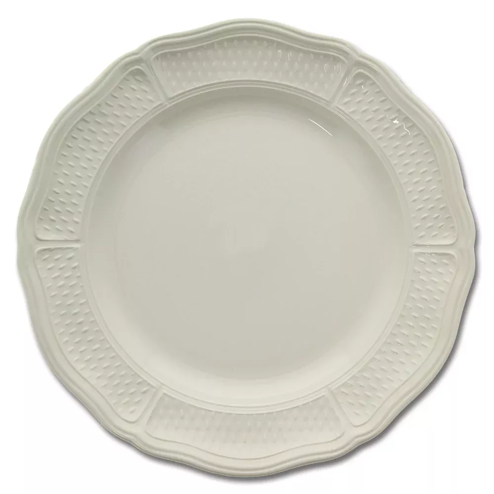 Pont Aux Choux Dinner Plate - White