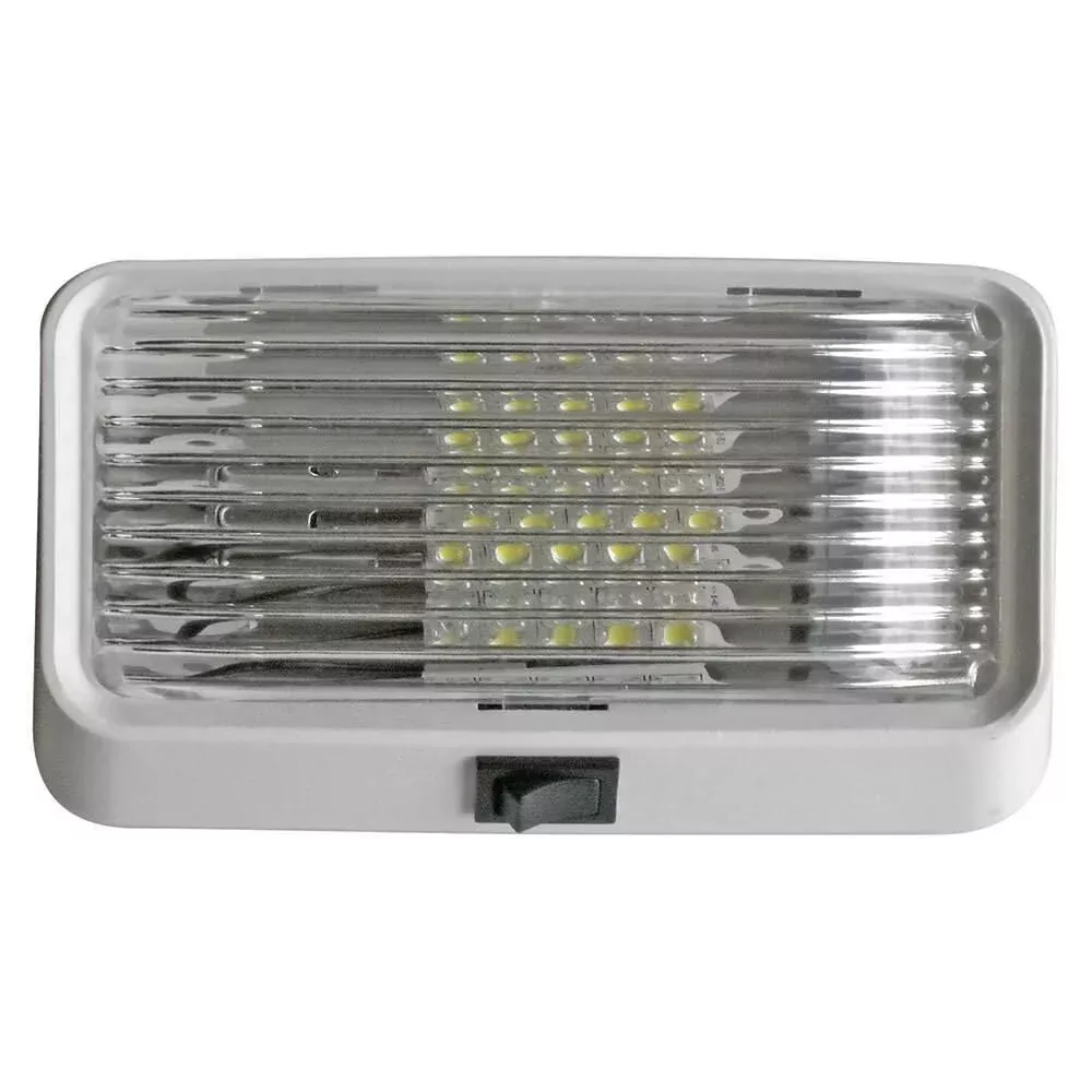 Porch Light with Clear Lens and On/Off Switch