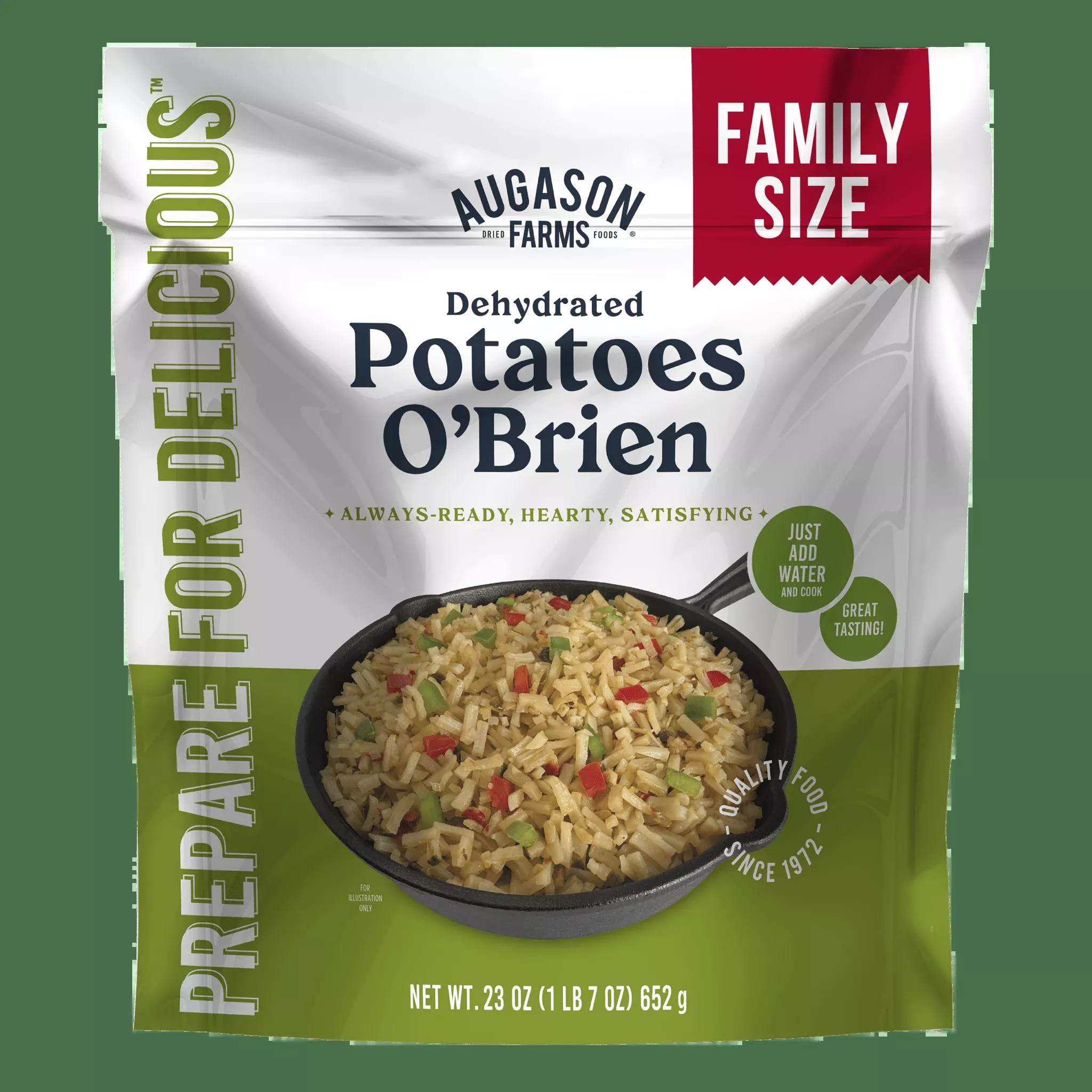 Potatoes O'Brien Family Size Pouch, 18 Servings