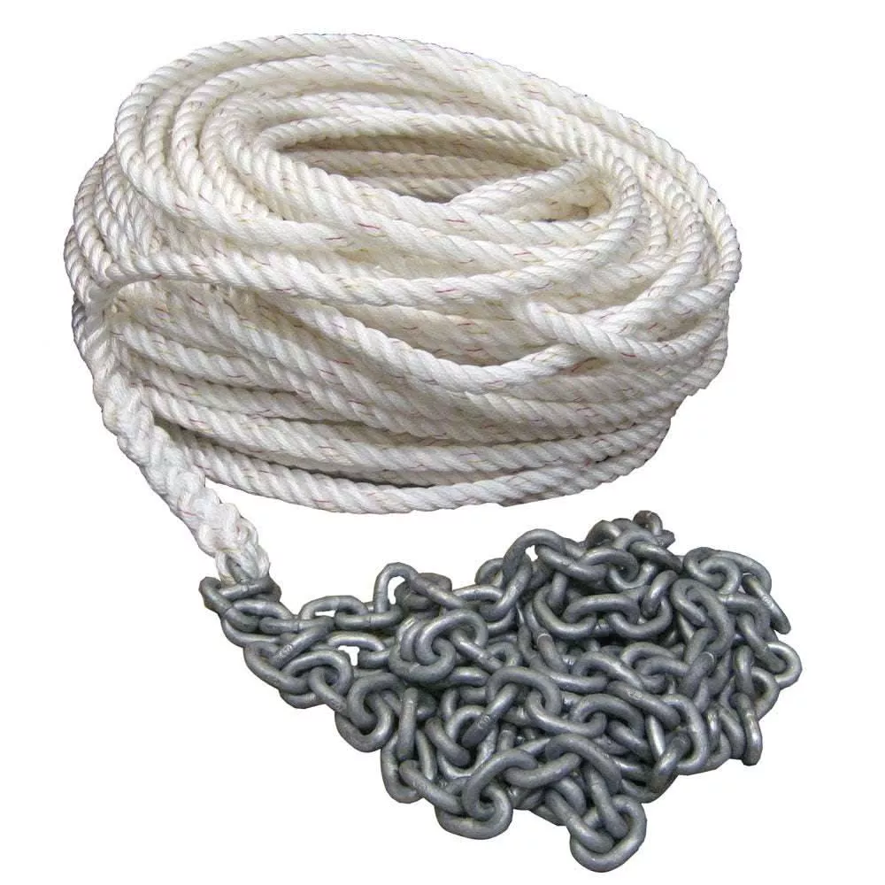 Powerwinch 200′ of 1/2″ Rope 15’of 1/4″ HT Chain Rode [P10294]
