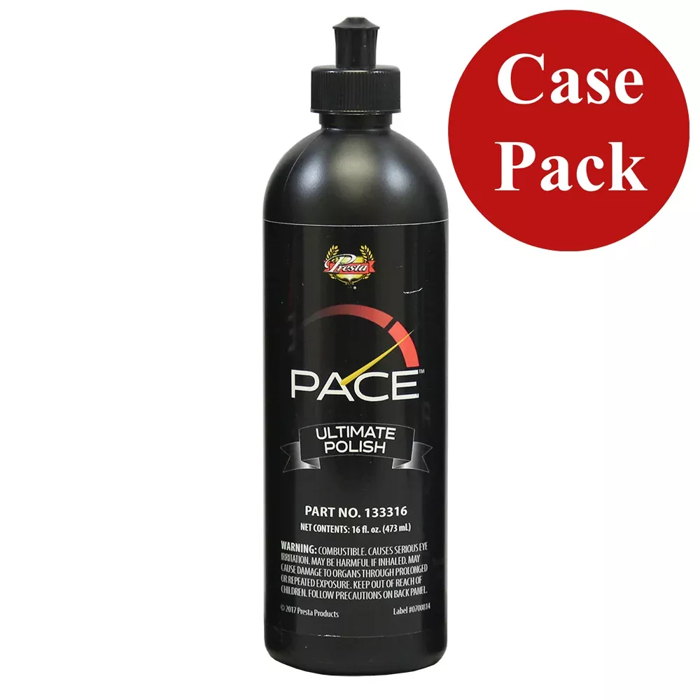 Presta PACE Ultimate Polish - 16oz - *Case of 6* - 133316CASE