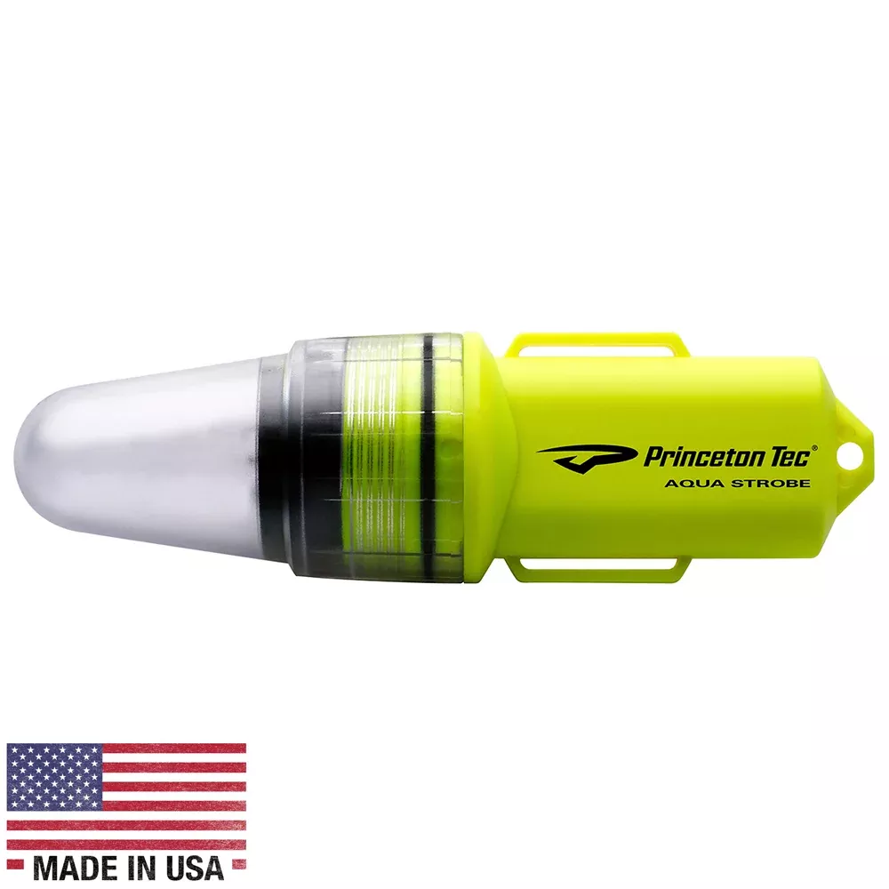 Princeton Tec Aqua Strobe | LED - Neon Yellow [AS-LED-NY] | 100 Lumens