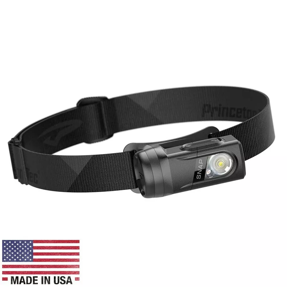 Princeton Tec SNAP SOLO RGB – Black [SNSOLO-RGB-BK]