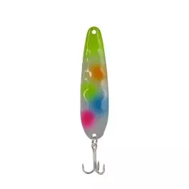 Pro King Walleye Spoon - 3" - Chartreuse Wonderbread