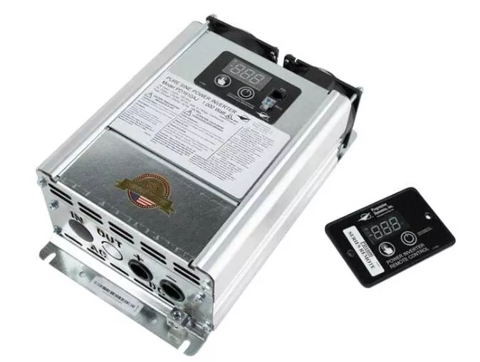 Progressive Dynamics Intelli-Power 1000 Watt Pure Sine Inverter w/ 15 Amp Input Cable• PD1610AJ