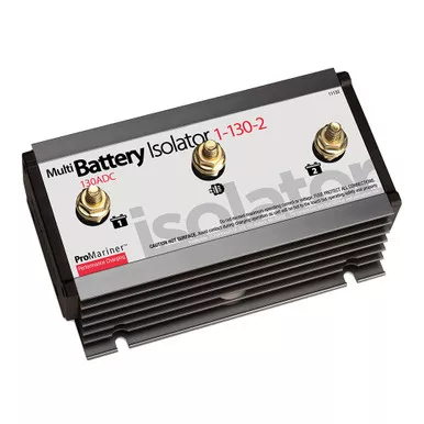 ProMariner 130A Single Alternator 2-Battery Isolator