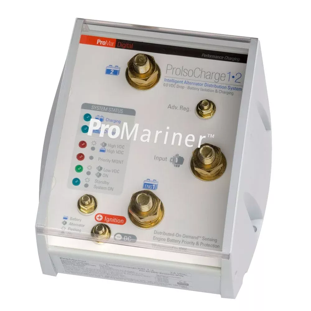 ProMariner ProIsoCharge Battery Isolator 180Amp 1-Alt 2-Bat – 12V