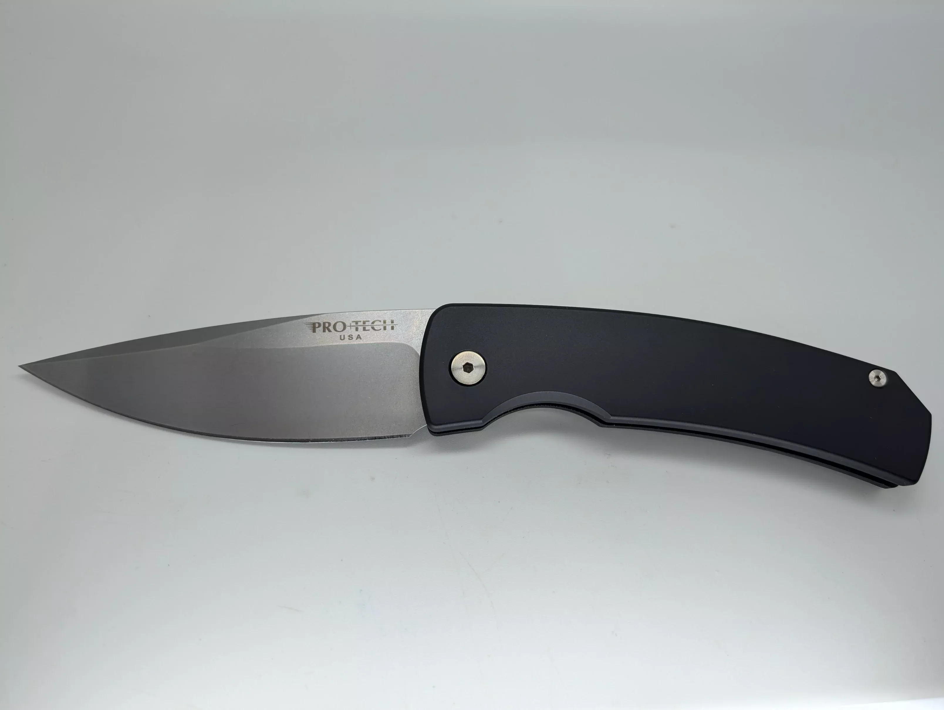Protech Magic 2 "Whiskers" Black Stonewash Auto Folding Knife