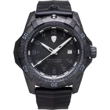 ProTek Dive 1000 Series Black Water-Resistant Watch