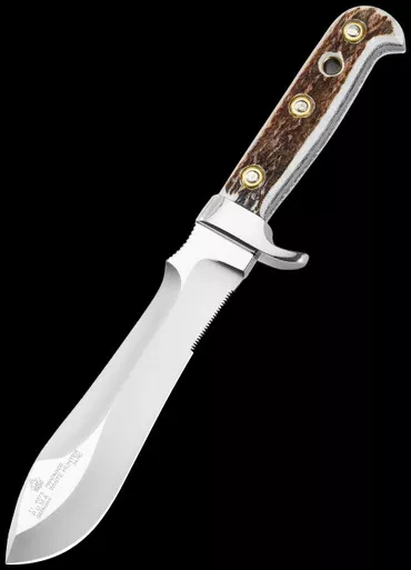 Puma White Hunter Stag Fixed Blade