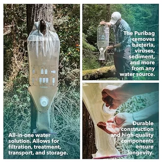 Puribag Pro Portable Water Purification System