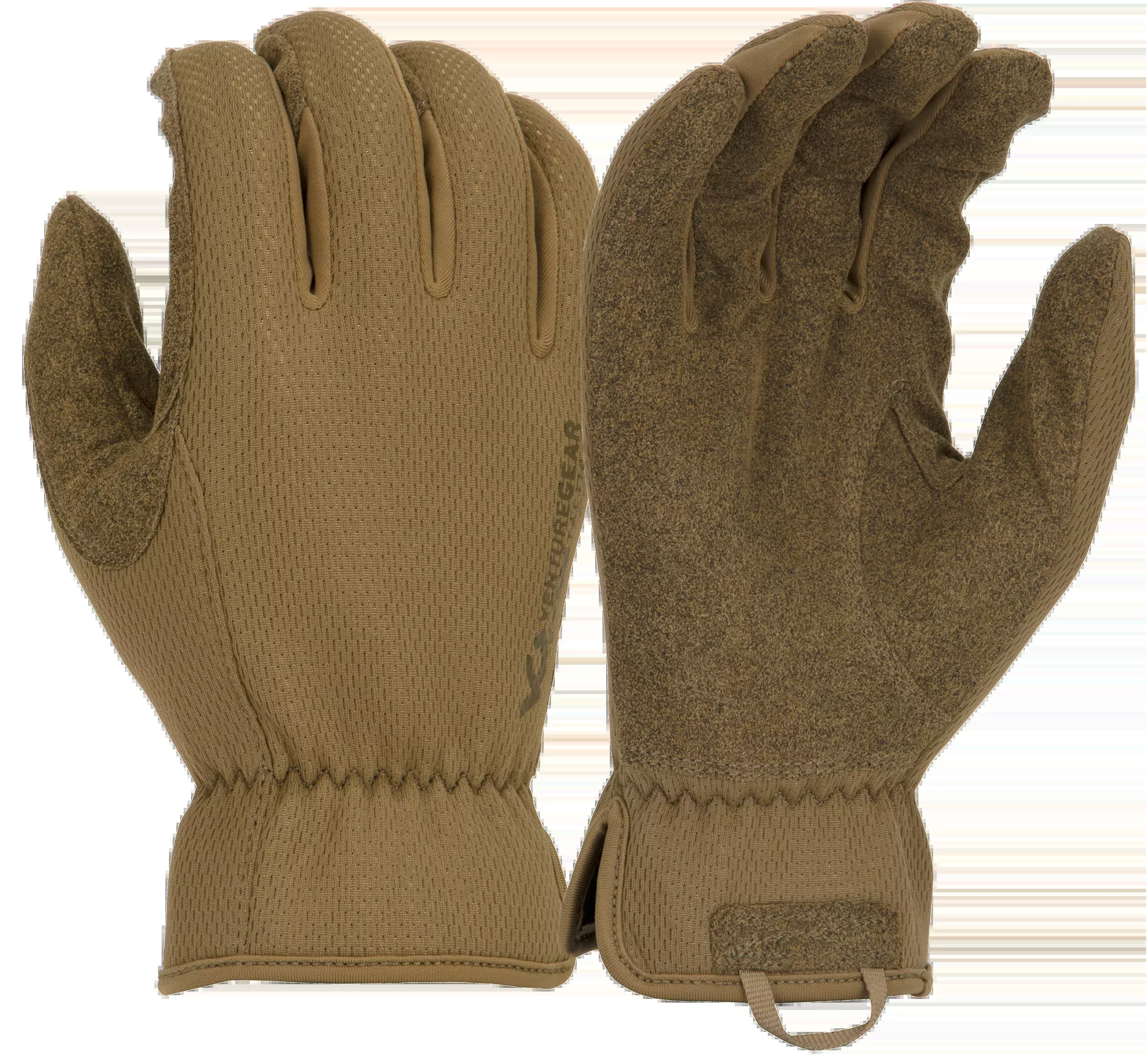 Pyramex Tactical Operator Gloves, Breathable & Touchscreen Compatible, Synthetic Leather, VGTG20TX2