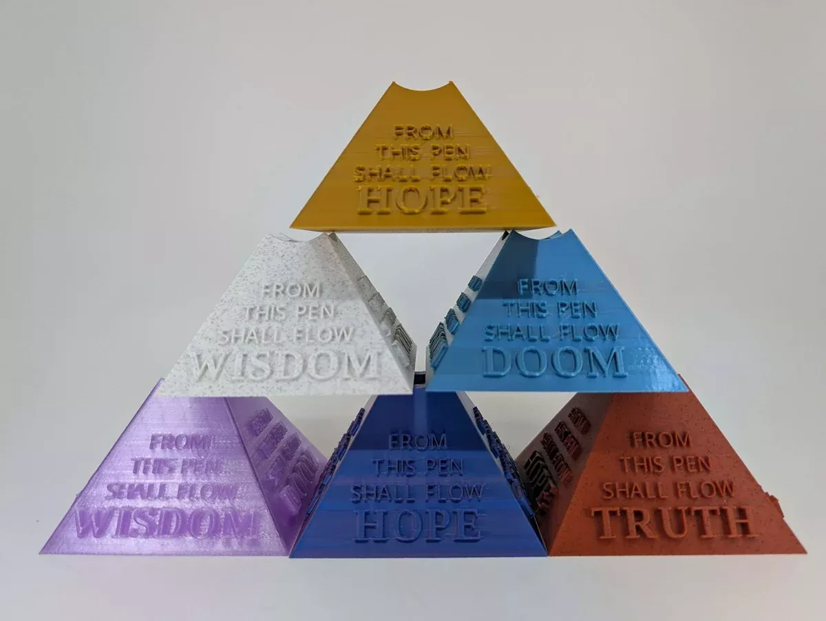 Pyramid Of??? Pen Stand