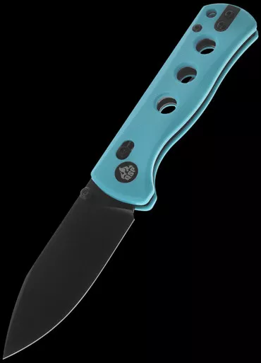 QSP Canary Glyde G10 Black Folding Knife