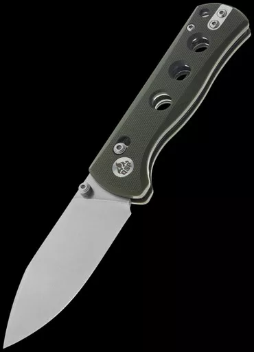 QSP Canary Glyde G10 Stonewashed Folding Knife