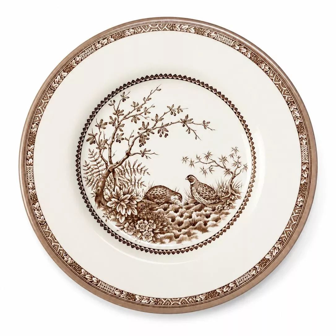 Quail China Salad Plate