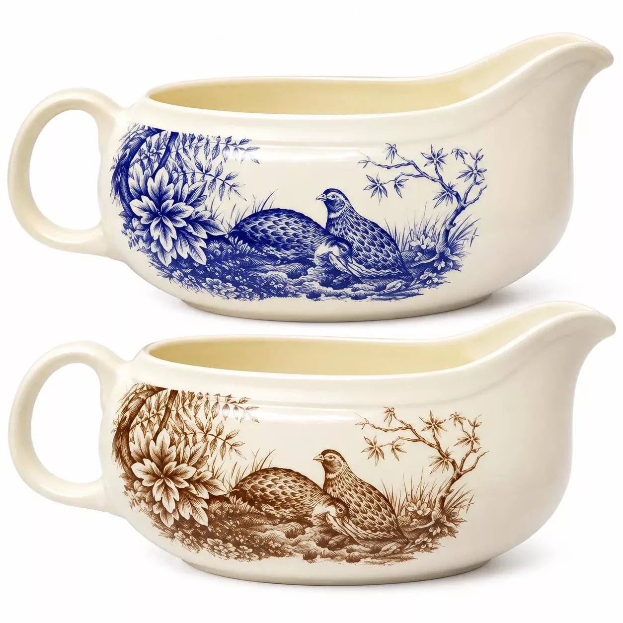 Quail China Sauce Boat