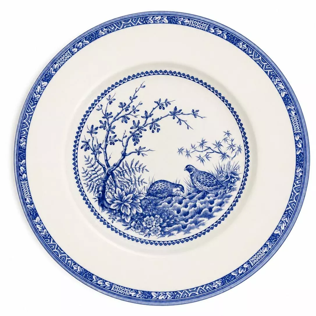 Quail China Soup Bowl
