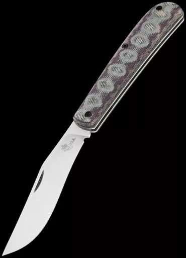 Queen Trapper Python Micarta Folding Knife