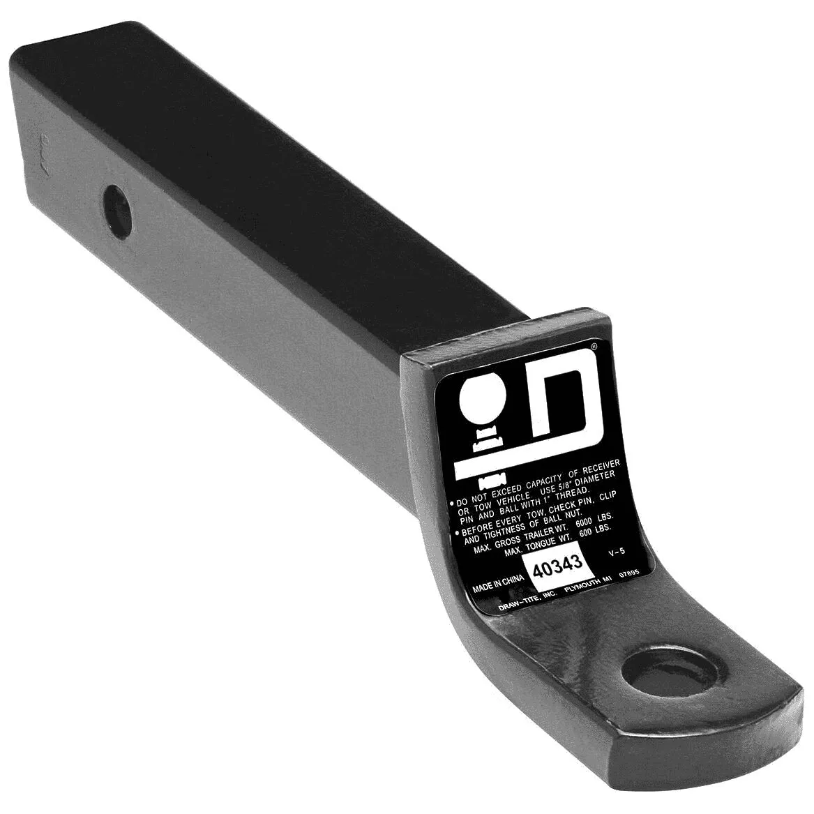 Quick-Loading Ball Mount, 6,000 lbs. GTW