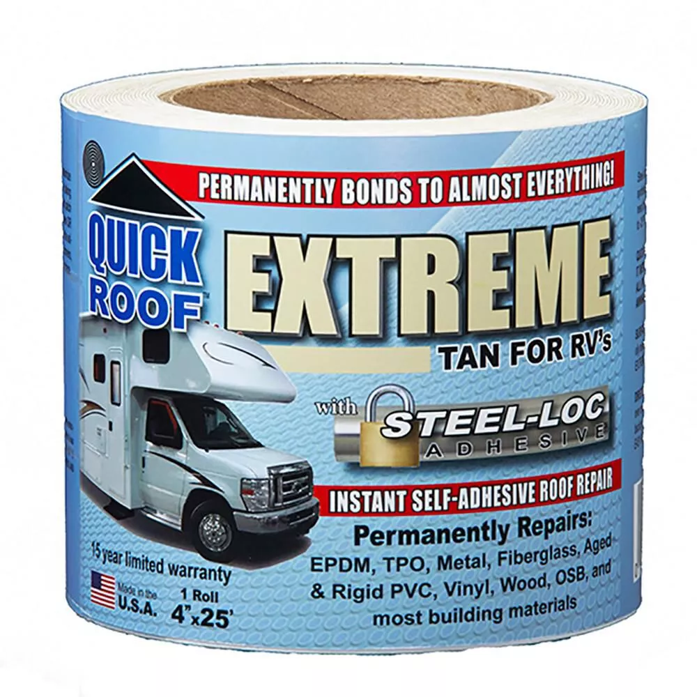 Quick Roof Extreme 4" x 25', Tan