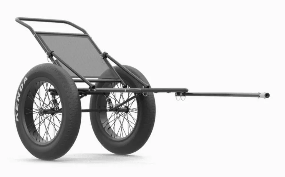 QuietKat All-Terrain 2-Wheel Game Trailer• 19QK2WT
