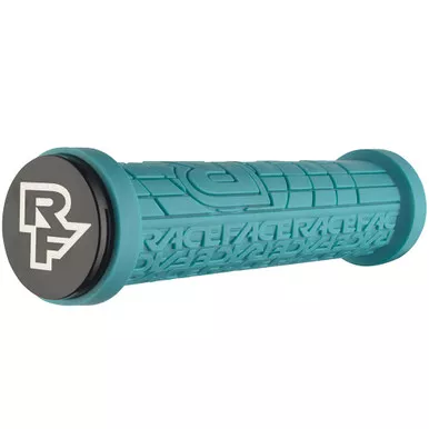RACE FACE Grippler 30mm Turquoise Lock-On Grips (AC990088)