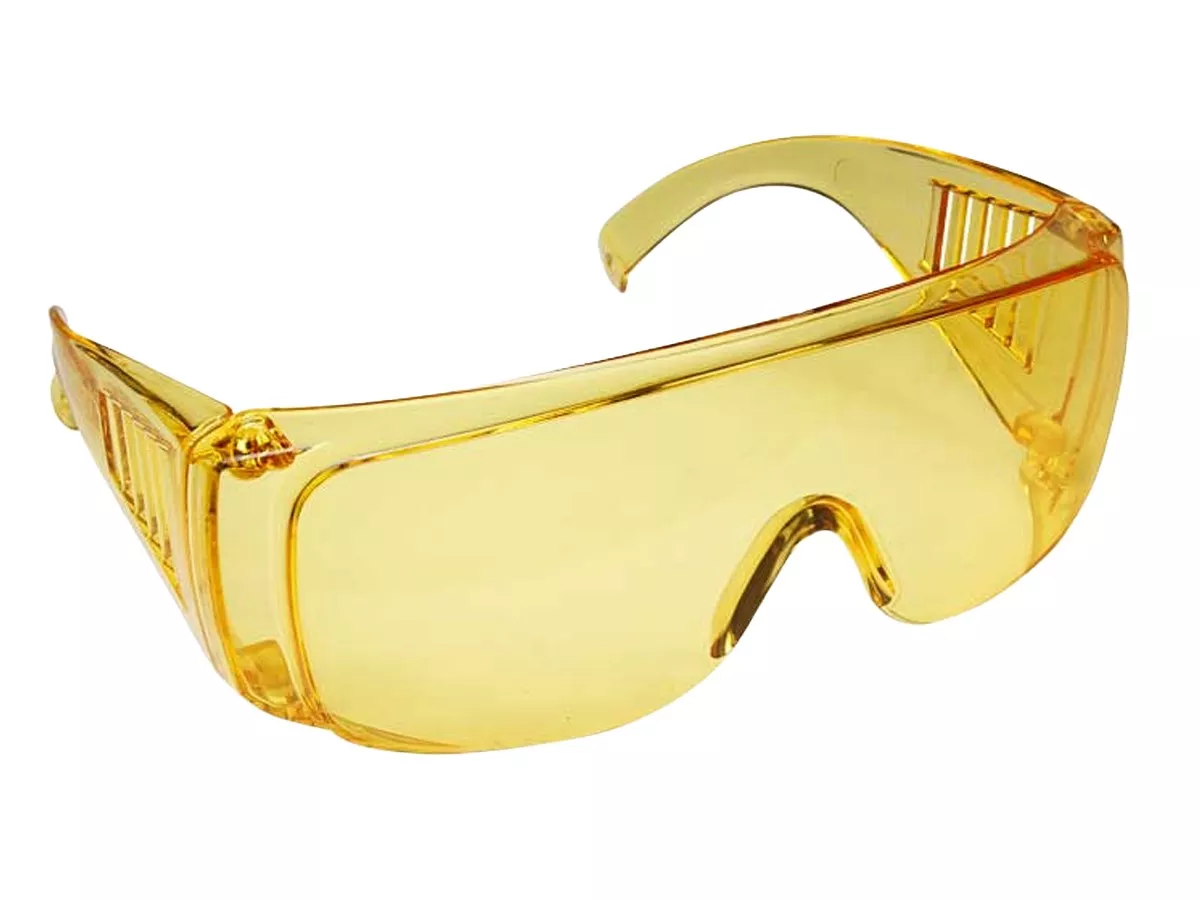 Radians Coveralls Safety Glasses, Amber