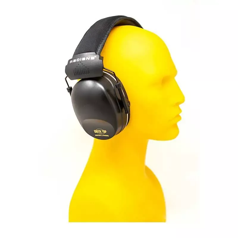Radians R2500CS Ear Muffs w/ Green Top Logo