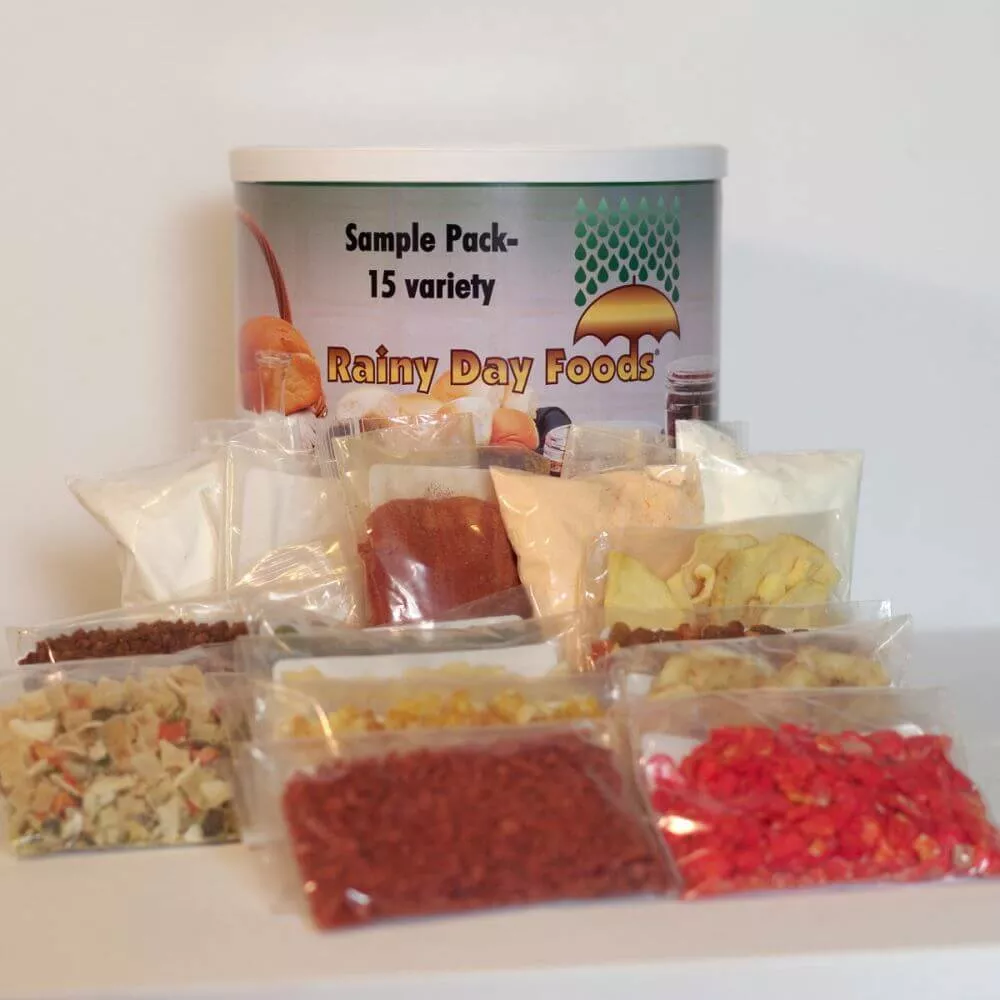 Rainy Day Foods Dehydrated Sample Pack 32 oz. #10 Can