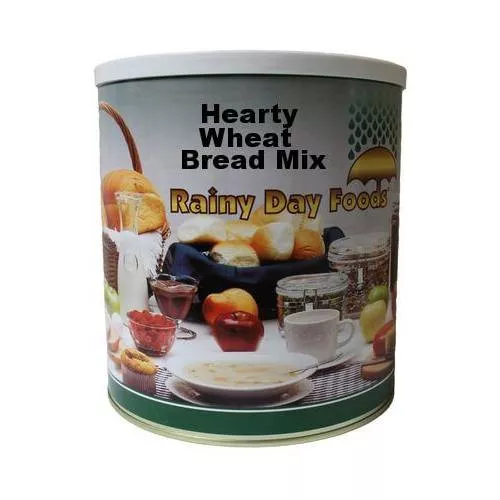 Rainy Day Foods Hearty Wheat Bread Mix 63 oz. #10 Can – 40 Servings