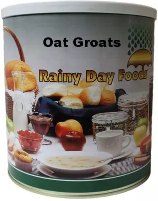 Rainy Day Foods Oat Groats 85 oz. #10 Can – 57 Servings