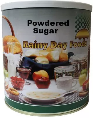 Rainy Day Foods Powdered Sugar #10 Cans – 6 Pack