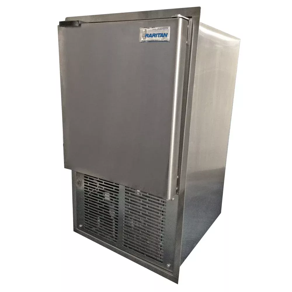 Raritan Icerette Automatic Ice Cube Maker – Stainless Steel – 115v – Built-in Flange Mount