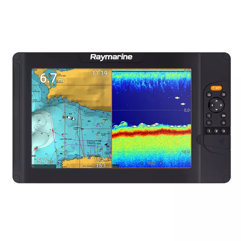 Raymarine Element 12 S w/Navionics+ USCanada Chart – No Transducer