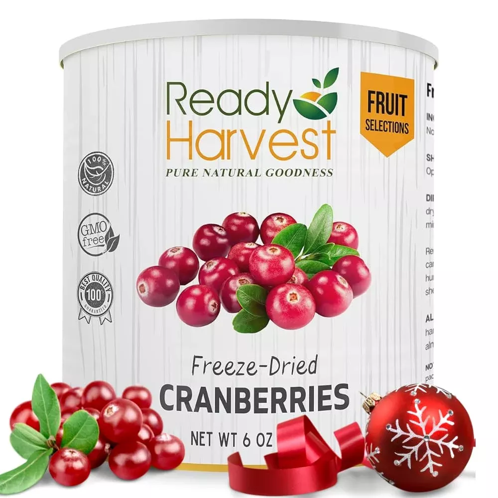 Ready Harvest Freeze-Dried Cranberries - #10 Can