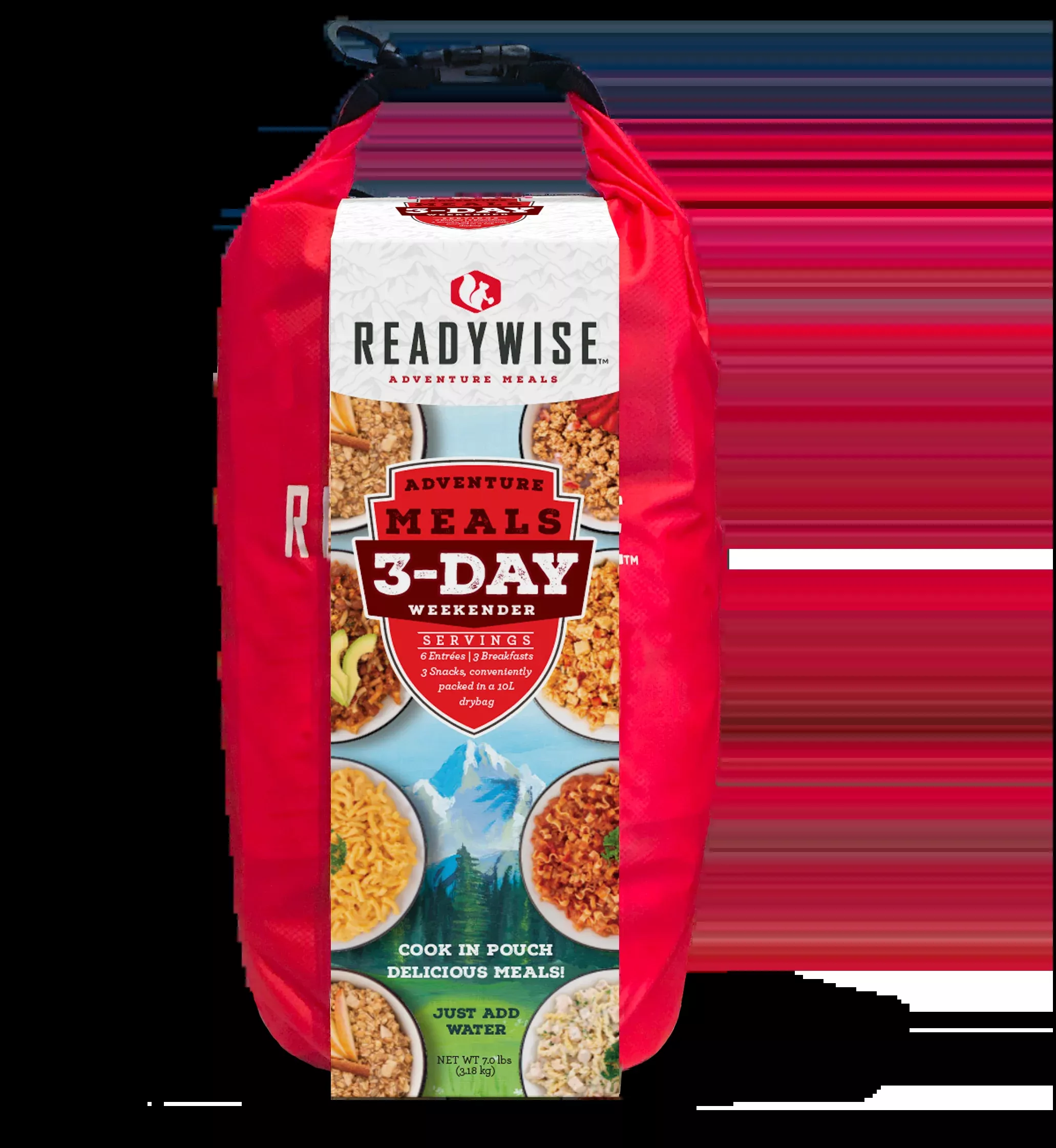 ReadyWise - 3 Day Weekender Kit with Dry Bag