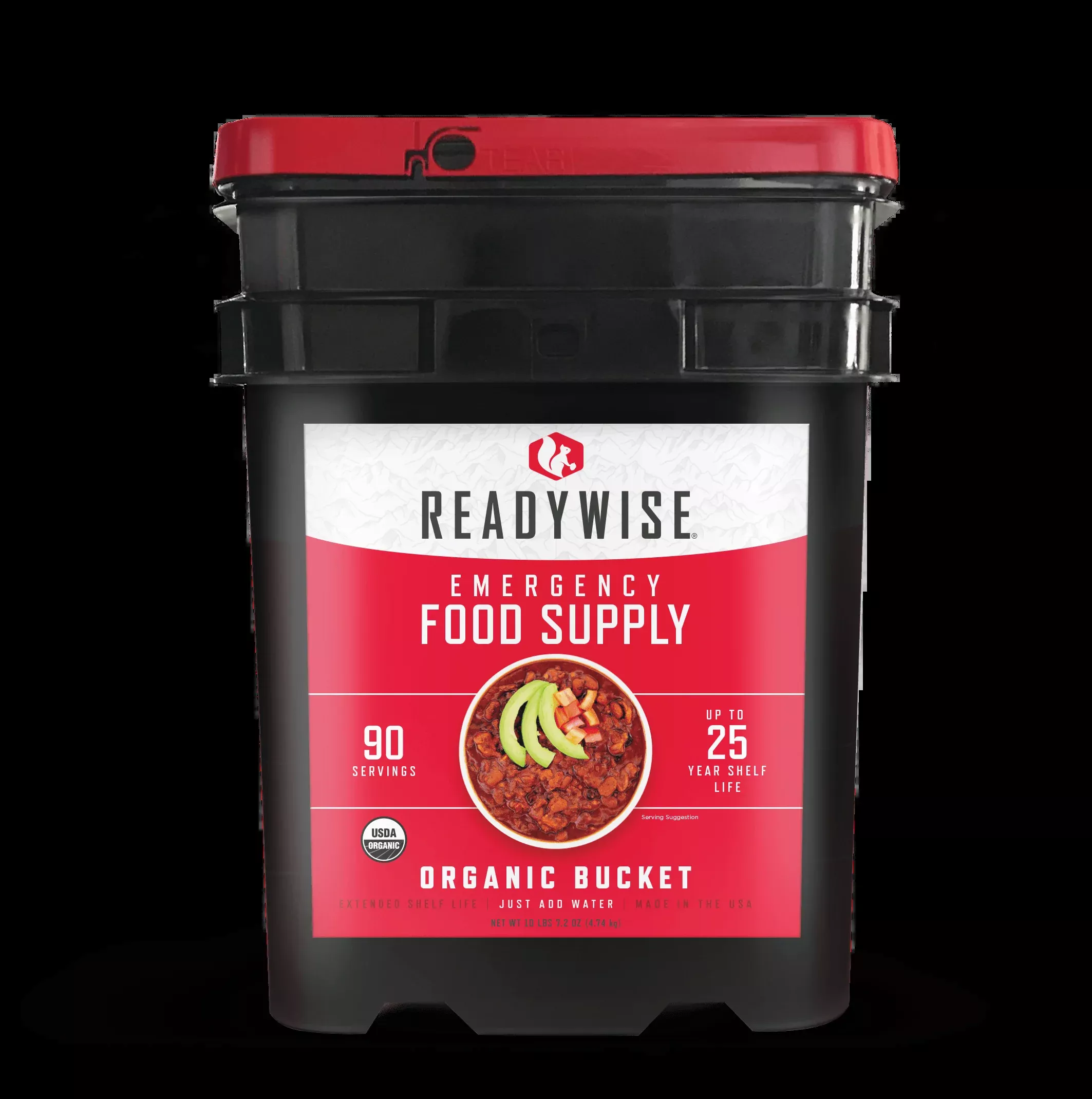 ReadyWise - 90 Serving Organic Bucket