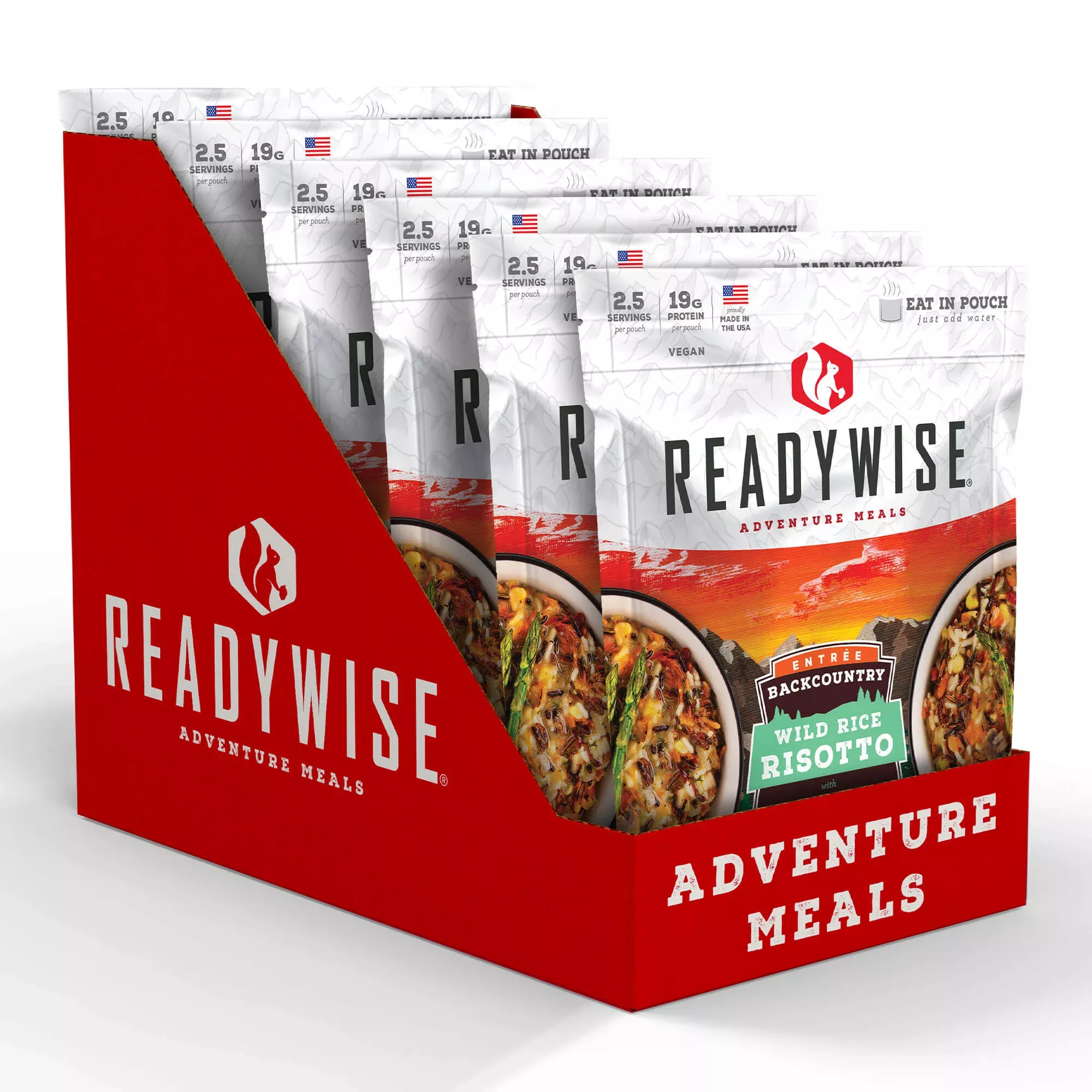 ReadyWise – Backcountry Wild Rice Risotto with Vegetables – 6 Pack