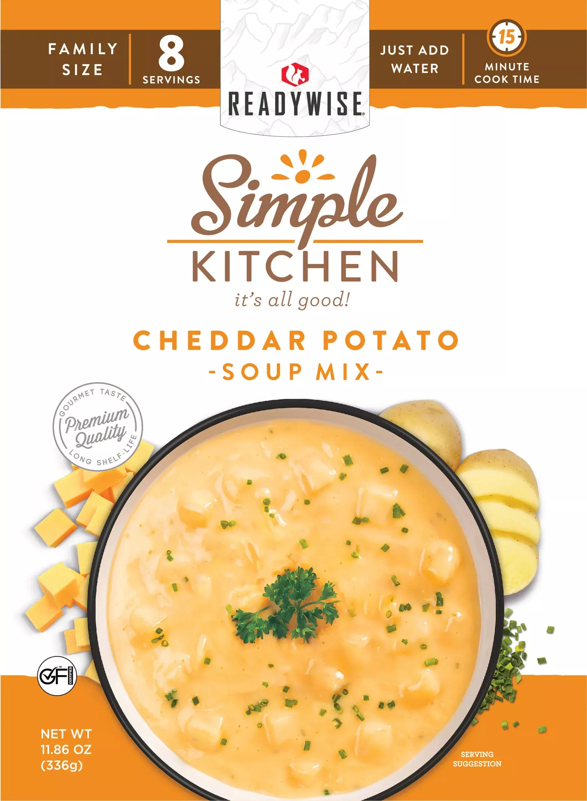 ReadyWise - Cheddar Potato Soup - 6 Pack