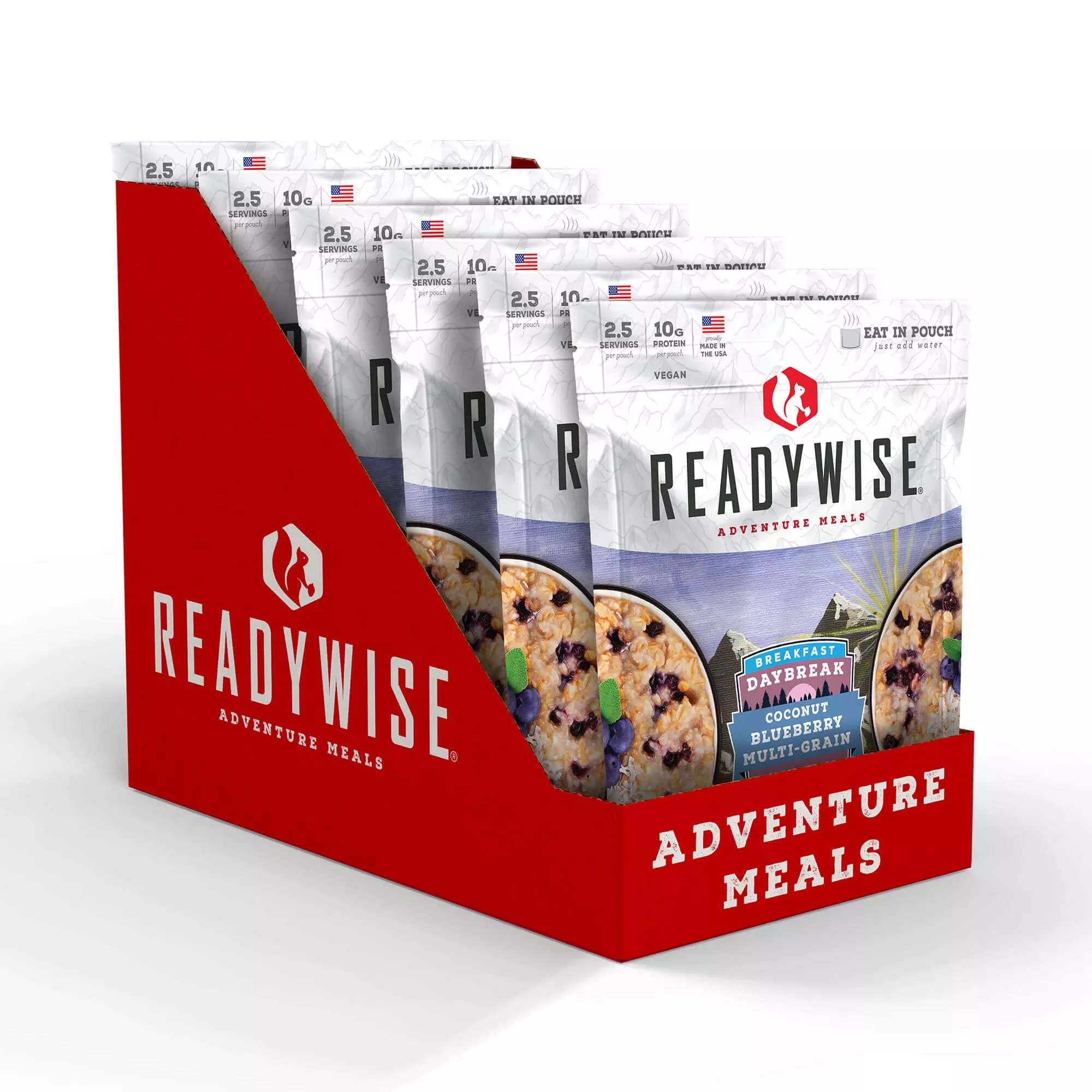 ReadyWise – Daybreak Coconut Milk Blueberry Multi-Grain – 6 Pack