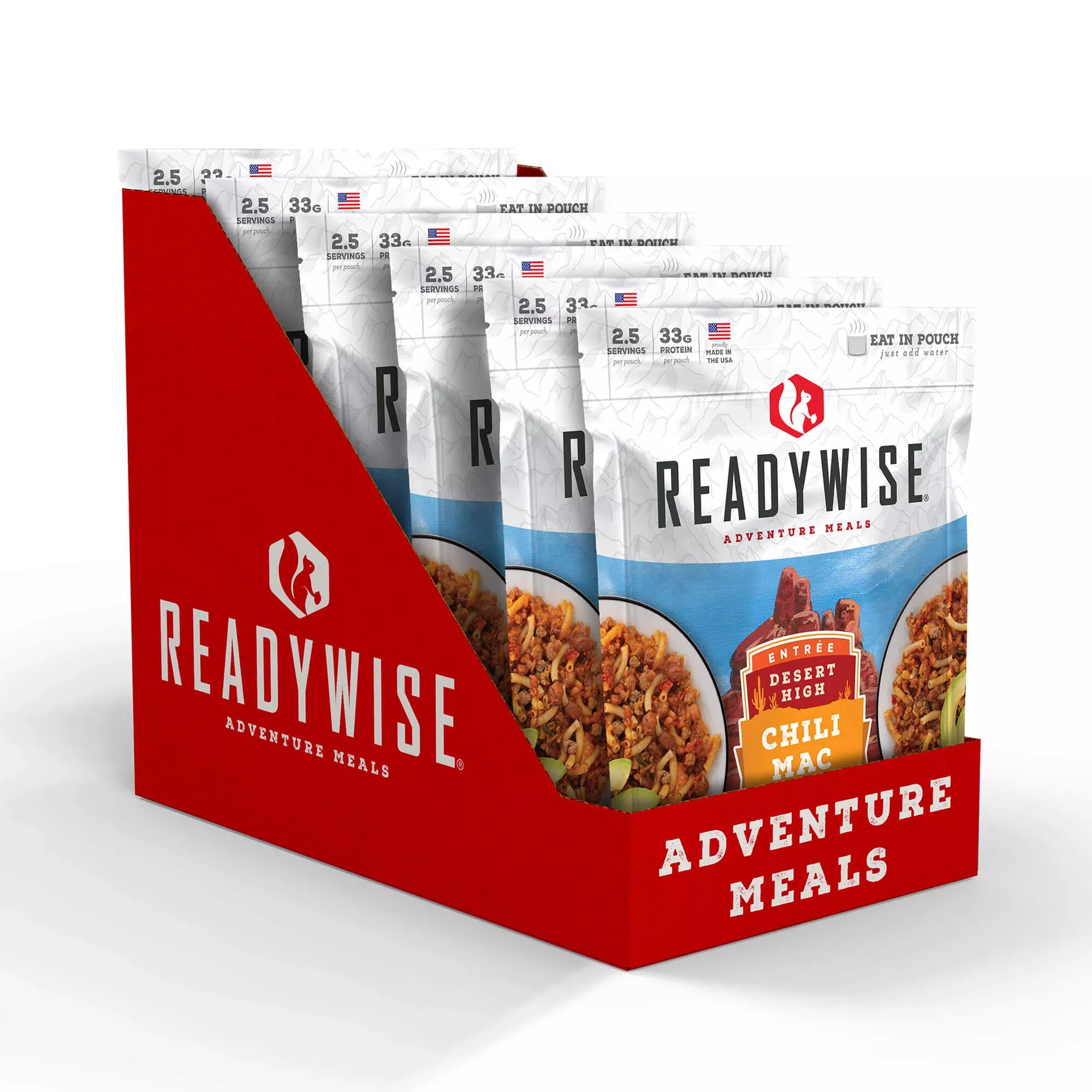 ReadyWise – Desert High Chili Mac with Beef – 6 Pack