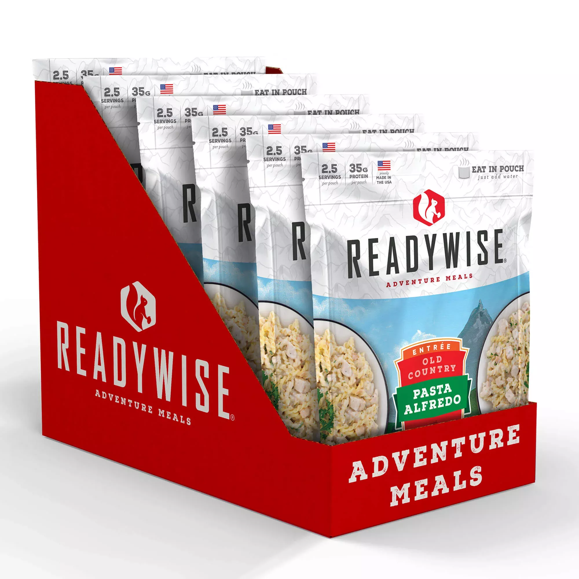 ReadyWise – Old Country Pasta Alfredo with Chicken – 6 Pack