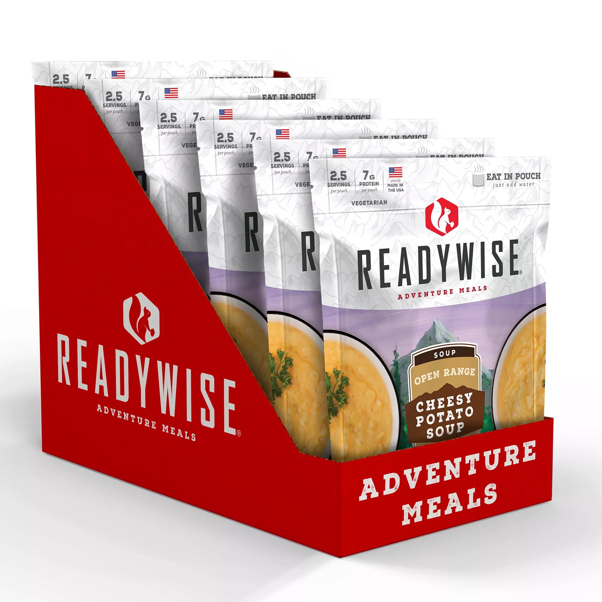 ReadyWise – Open Range Cheesy Potato Soup – 6 Pack