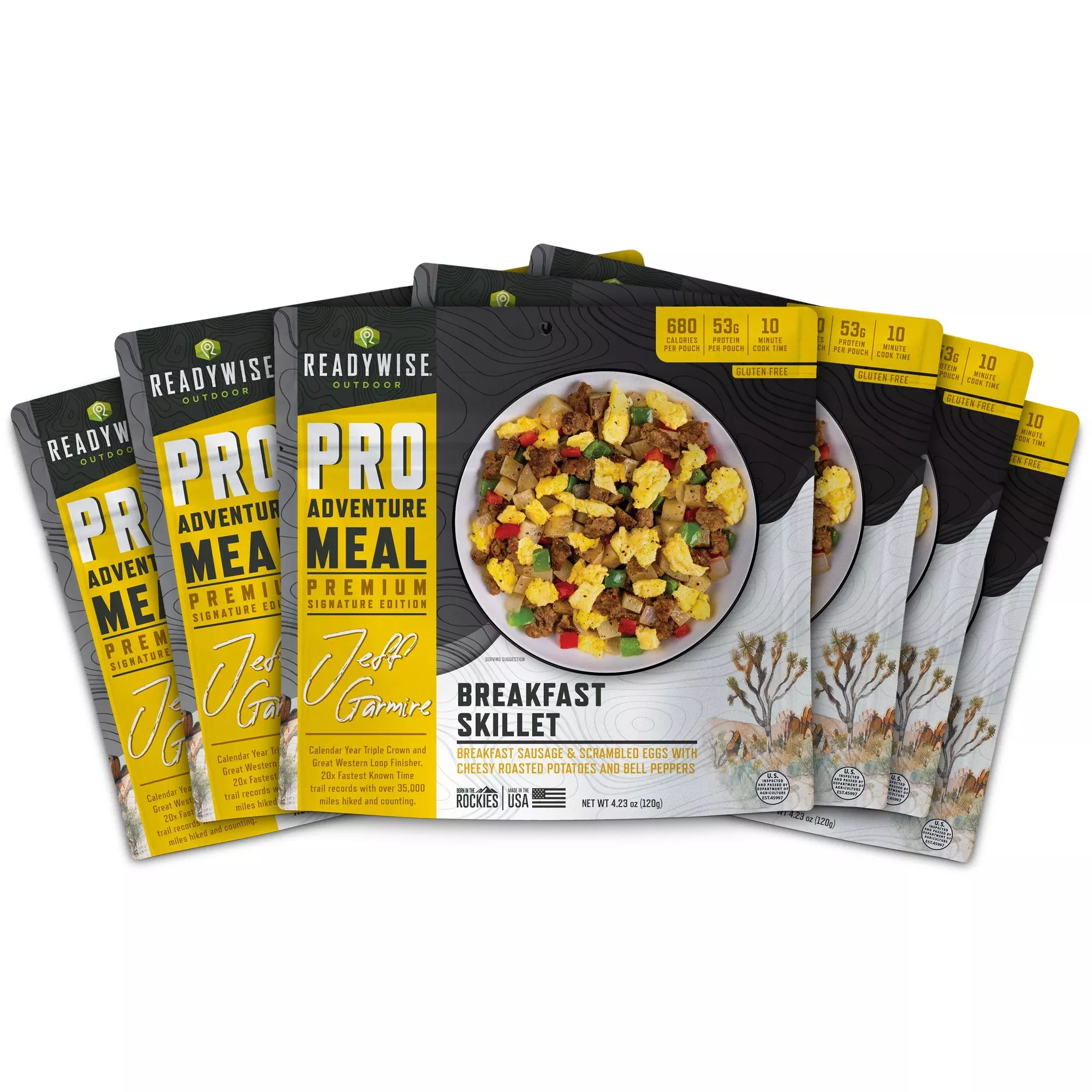 ReadyWise – Pro Adventure Meal Breakfast Skillet – 6 Pack