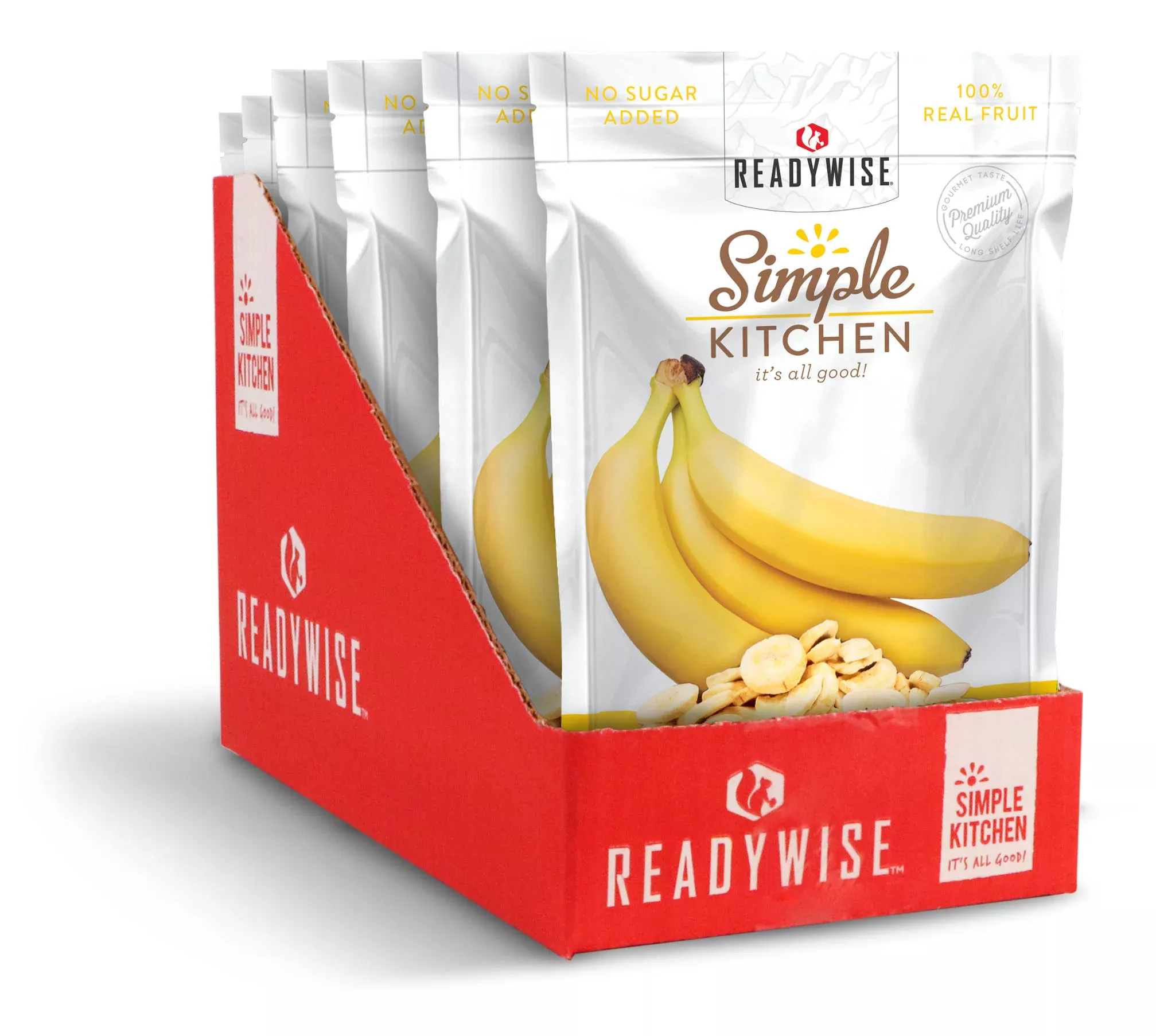 ReadyWise – Simple Kitchen Bananas – 6 Pack